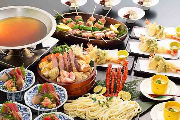 香川コース(全6品・2時間飲み放題付)