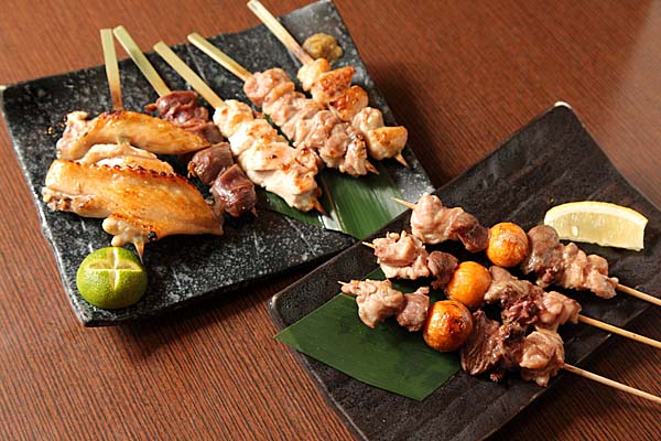 5種盛り&よくばり鶏モツ串