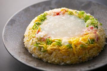 蟹あんかけチャーハン