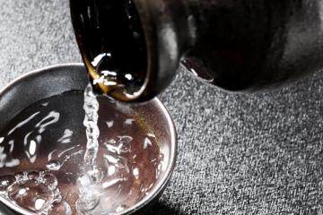 日本酒も用意