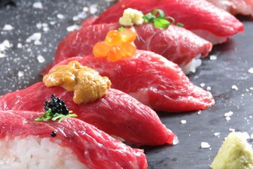 肉寿司盛り合わせ 5種