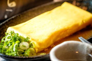 鶏ガラスープで出汁巻き