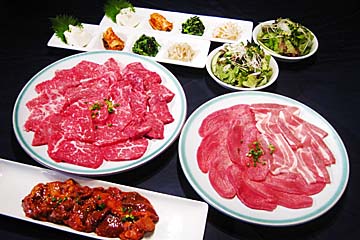 焼肉市場コース