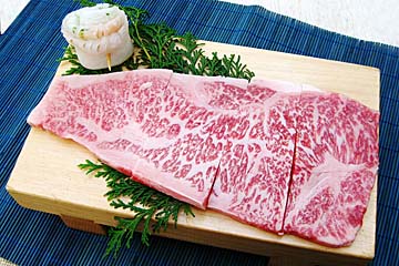サシの美しい和牛