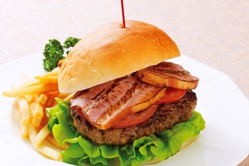 ベーコンレタスバーガーサンド