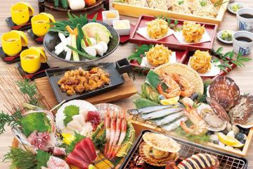 「基本の浜焼きコース」