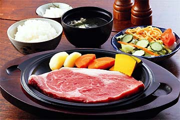 「ヒレステーキランチ」(1852円)