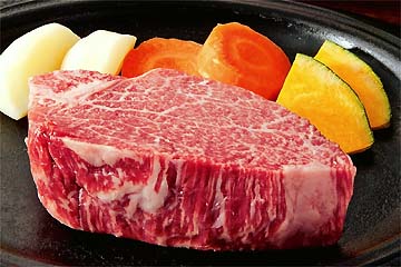 「黒毛和牛ヒレステーキ」(150g、5093円)