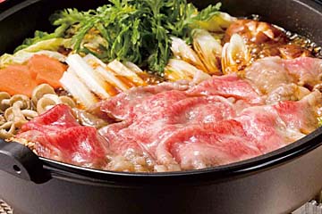 神戸牛上すき焼きコース