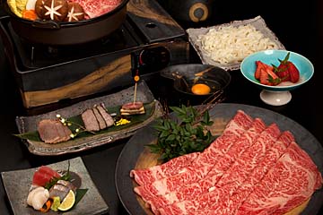 特選神戸牛すき焼きコース