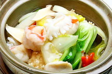 海鮮おこげ
