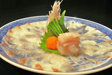 平目薄造り