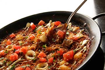 フィデウア(パスタのパエリア)