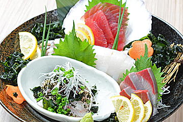 刺身盛り合わせ