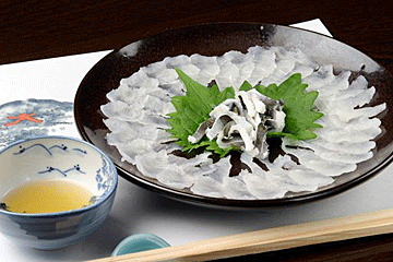 鱧薄造り