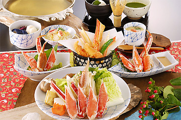かにすきコース「永楽」7260円