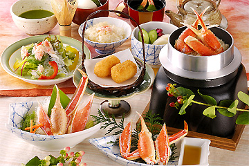お昼の会席「華の舞」(全8品)3850円/16:00まで