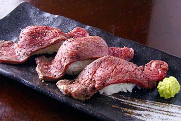 A5和牛赤身炙りにぎり