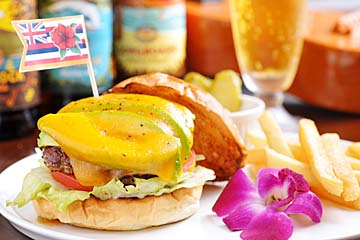 アボガドチーズバーガー