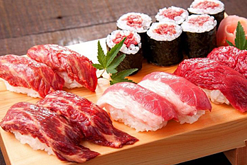 馬肉握り寿司