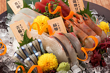 刺身盛り合わせ