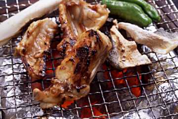 炭火焼きふぐ