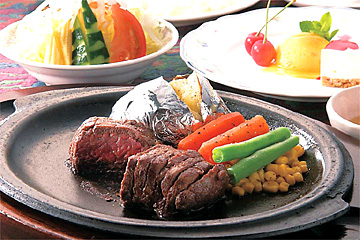 ステーキランチコース