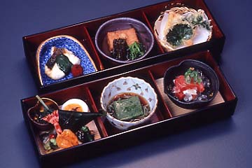 京料理 ぎをん西坂のお昼のメニュー例