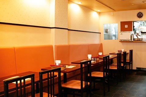 アーンドラ・キッチンの店内 アーンドラ・キッチンの店内