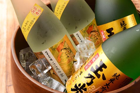 鳥光圀上野の森さくらテラスの日本酒 鳥光圀上野の森さくらテラスの日本酒