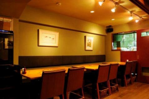 『青葉家』の店内 『青葉家』の店内