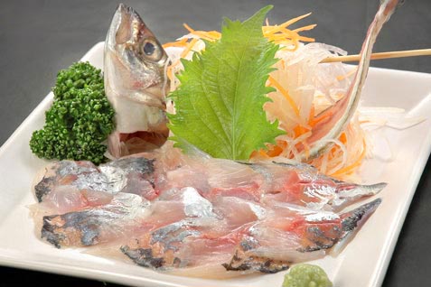 『居酒屋 千』の必食「アジ刺身(大)」 『居酒屋 千』の必食「アジ刺身(大)」