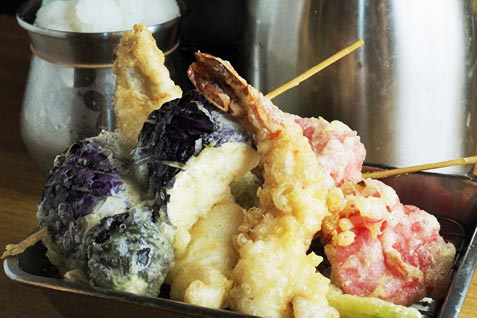 『地魚屋台 とっつぁん 福島店』の天ぷら 『地魚屋台 とっつぁん 福島店』の天ぷら