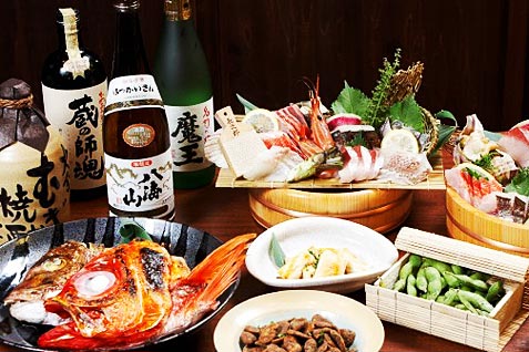 石志水産 品川店の宴会コース一例 石志水産 品川店の宴会コース一例