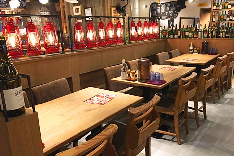 神田の肉バル RUMP CAP 池袋西口店の店内 神田の肉バル RUMP CAP 池袋西口店の店内