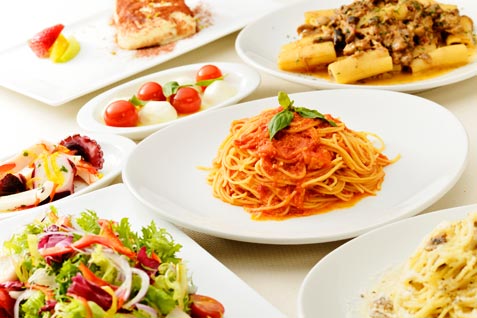 「IL PONENTINO」の料理集合例 「IL PONENTINO」の料理集合例