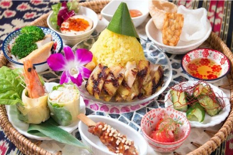 「バリラックス ザ ガーデン 梅田」の料理例