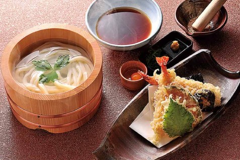 「つるとんたん 琴しょう楼　北新地本通り」のうどん例