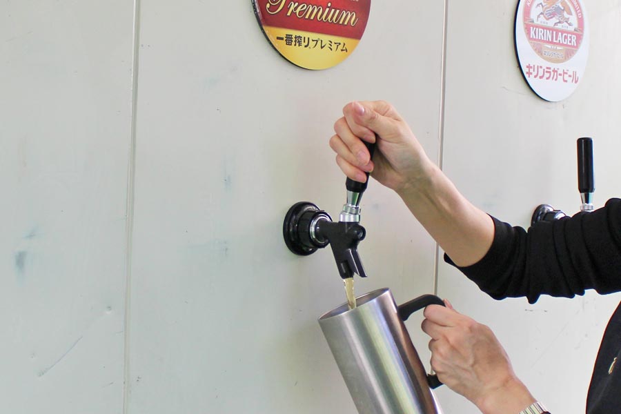 『森のビアガーデン 2026』の「ビールサーバー」